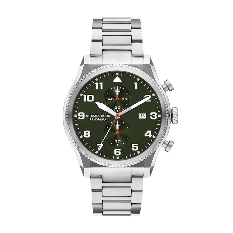 Main Image 1 of Michael Kors Men's Panorama Chronograph Stainless Steel Watch