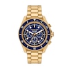 Thumbnail Image 1 of Michael Kors Men's Maritime Blue Chronograph Dial Gold Tone Stainless Steel Watch