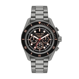 Michael Kors Men's Maritime Chronograph Gunmetal Stainless Steel Watch