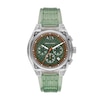 Thumbnail Image 1 of Armani Exchange Sync Men's Chronograph Clear Green Polyurethane Watch