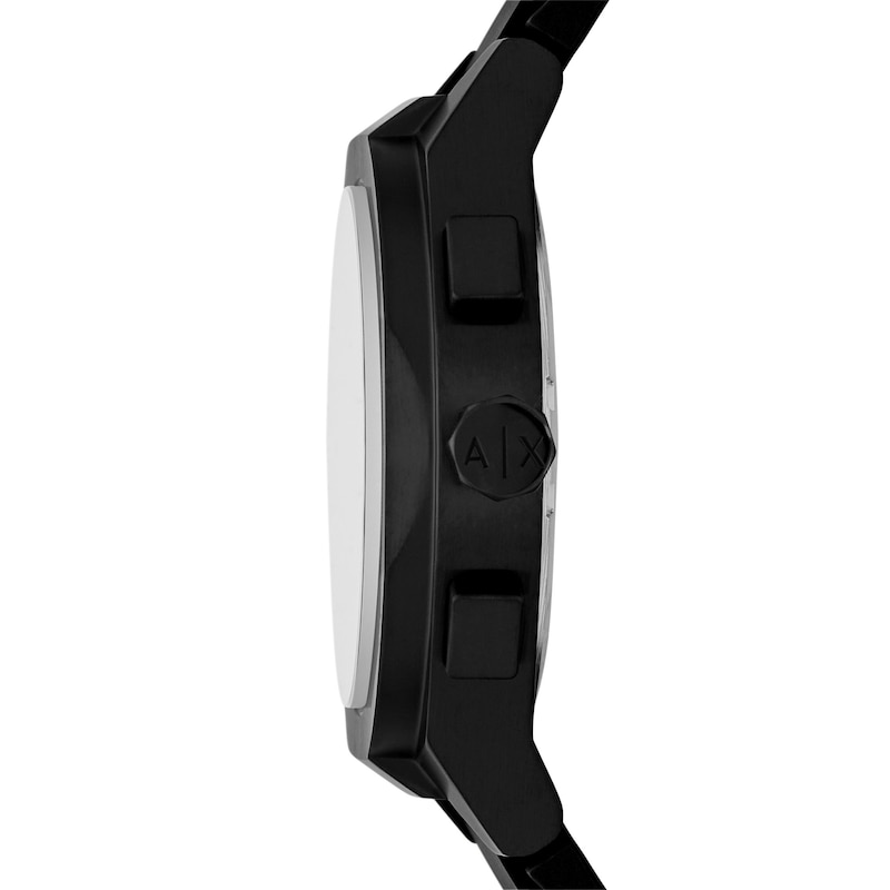 Main Image 2 of Armani Exchange Sync Men's Chronograph Black Tone Bracelet Watch & Branded Tag