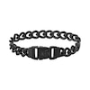 Thumbnail Image 1 of Armani Exchange Men's Black Stainless Steel Chain Buckle Bracelet