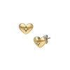 Thumbnail Image 2 of Fossil Ladies' Sadie All My Love Gold Tone Stainless Steel Heart Stud Earrings