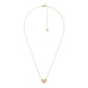 Thumbnail Image 3 of Fossil Ladies' Sadie All My Love Gold Tone Stainless Steel Heart Pendant Necklace