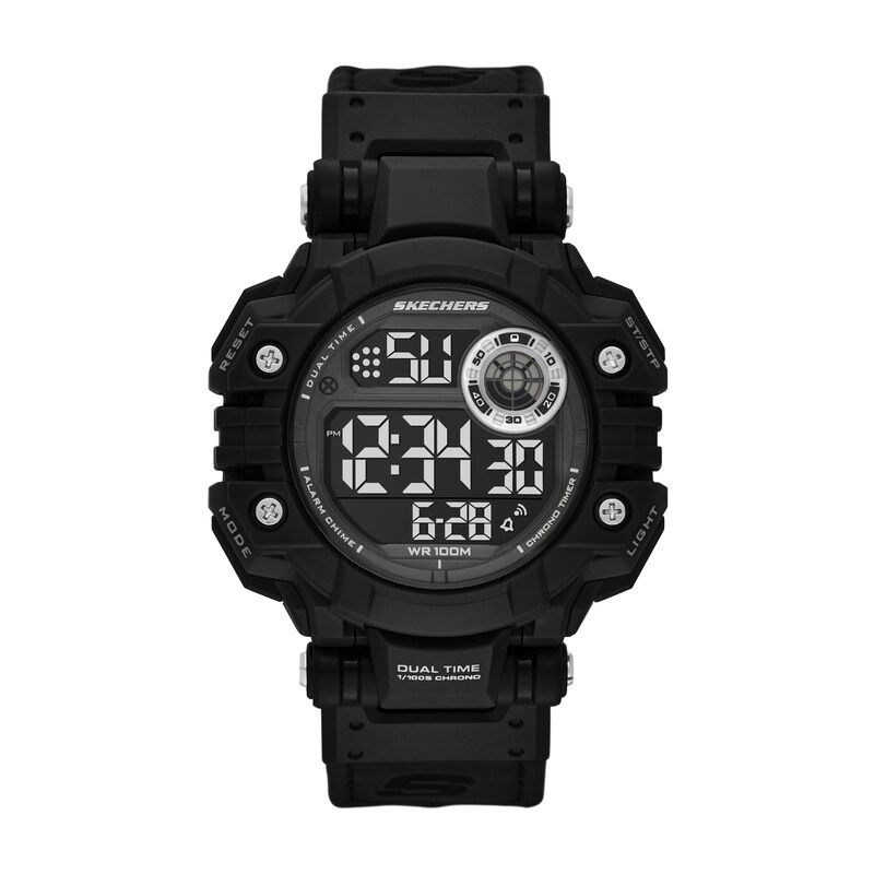 Main Image 1 of Skechers Men's Allenford Digital Black Polycarbonate Watch