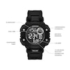 Thumbnail Image 6 of Skechers Men's Allenford Digital Black Polycarbonate Watch