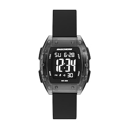Skechers Ladies' Sawtelle Digital Black Polycarbonate Watch