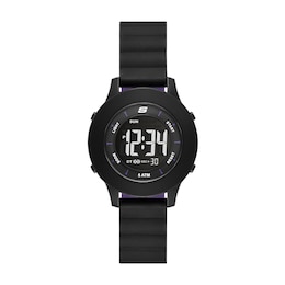 Skechers Ladies' Rosencrans Digital Black Polycarbonate Watch