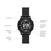 Thumbnail Image 4 of Skechers Ladies' Rosencrans Digital Black Polycarbonate Watch