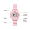 Thumbnail Image 4 of Skechers Ladies' Rosencrans Digital Blush Polycarbonate Watch