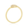 Thumbnail Image 3 of 9ct Yellow Gold Cubic Zirconia Open Circle Ring