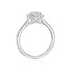 Thumbnail Image 3 of 9ct White Gold 0.33ct Diamond Round Cluster Ring