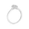 Thumbnail Image 3 of 9ct White Gold 0.25ct Diamond Pear Cluster Ring