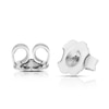 Thumbnail Image 2 of 9ct White Gold 0.25ct Diamond Illusion Cluster Stud Earrings