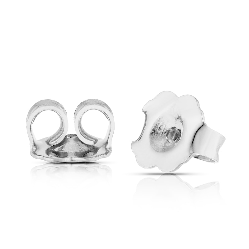 Main Image 2 of 9ct White Gold 0.25ct Diamond Illusion Cluster Stud Earrings