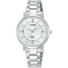 Thumbnail Image 1 of Lorus Solar Ladies' White Dial Stainless Bracelet Watch