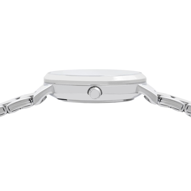 Main Image 3 of Lorus Solar Ladies' White Dial Stainless Bracelet Watch
