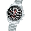 Thumbnail Image 2 of Lorus Men's Black Dial Chronograph Stainless Steel Watch
