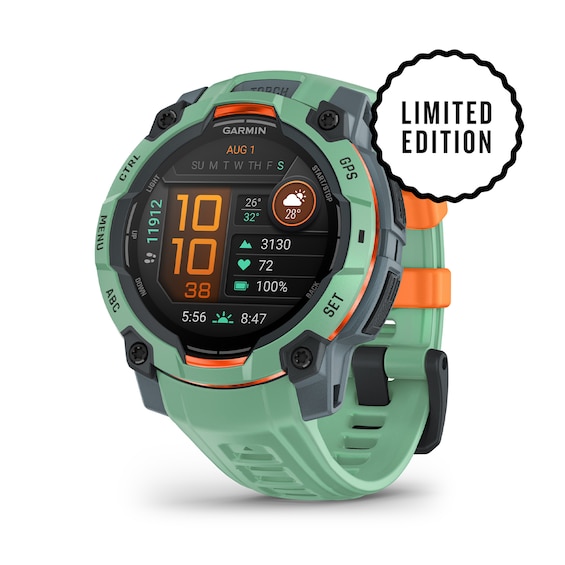 Garmin Instinct 3 45mm Amoled Neo Tropic Bezel and Neo Tropi