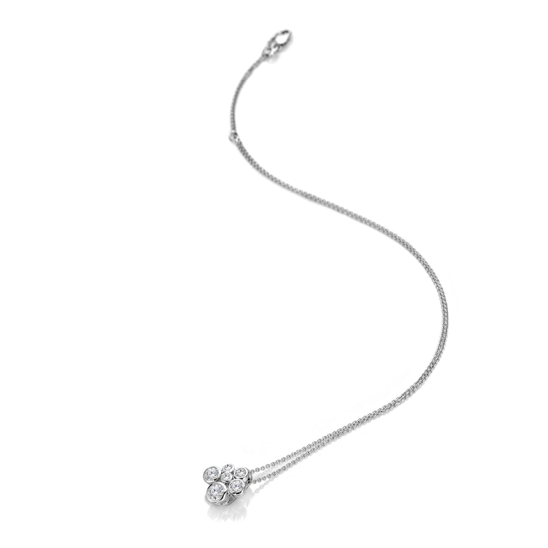 Main Image 2 of Hot Diamonds Sterling Silver Tender Cluster Pendant Necklace