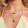 Thumbnail Image 3 of Hot Diamonds X Gold Edit Paris 18ct Gold Plated Shell Pendant Necklace