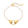 Thumbnail Image 1 of Hot Diamonds X Gold Edit Paris 18ct Gold Plated Shell Bracelet