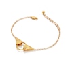 Thumbnail Image 2 of Hot Diamonds X Gold Edit Paris 18ct Gold Plated Shell Bracelet