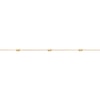 Thumbnail Image 2 of Michael Kors Ladies' 14ct Gold Plated Sterling Silver Station Necklace