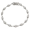 Thumbnail Image 1 of Sterling Silver & Cubic Zirconia Bracelet