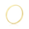 Thumbnail Image 3 of 9ct Yellow Gold 2mm Heavy D Shape Ring