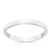 Thumbnail Image 1 of 9ct White Gold 2mm Extra Heavy D Shape Ring