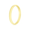 Thumbnail Image 1 of 18ct Yellow Gold 2mm Heavy D Shape Ring