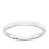 Thumbnail Image 1 of 18ct White Gold 2mm Super Heavy Court Ring