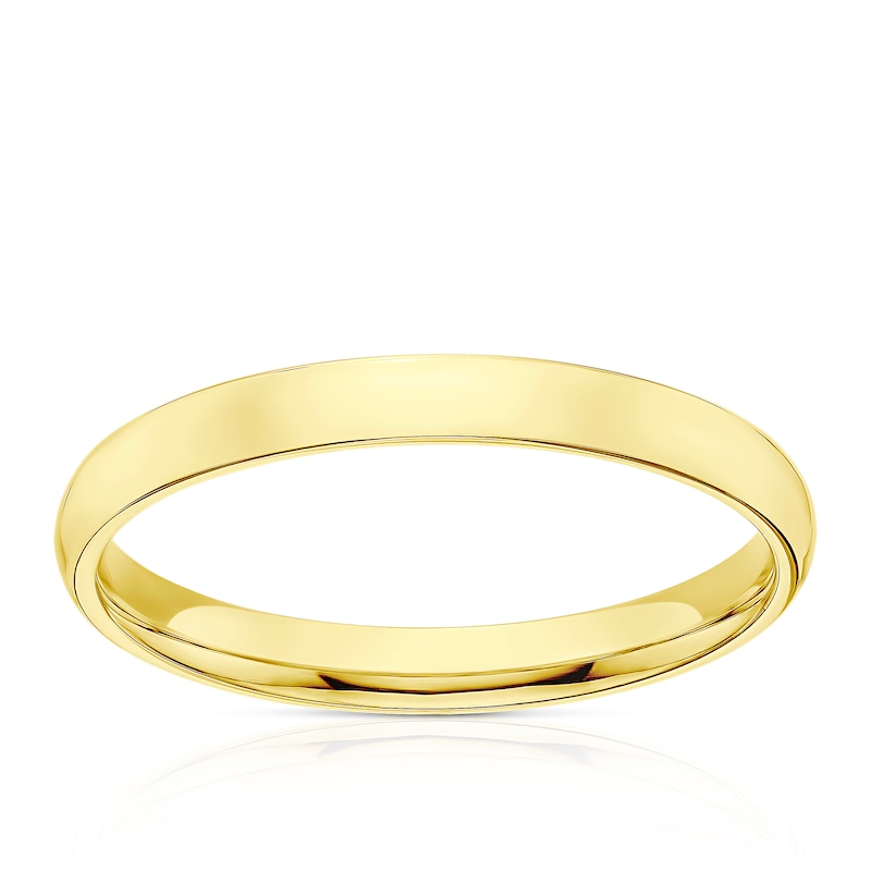 Main Image 1 of 18ct Yellow Gold 2mm Super Heavy Court Ring
