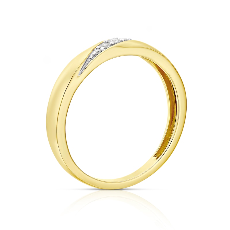 Main Image 2 of 9ct Yellow Diamond Ring