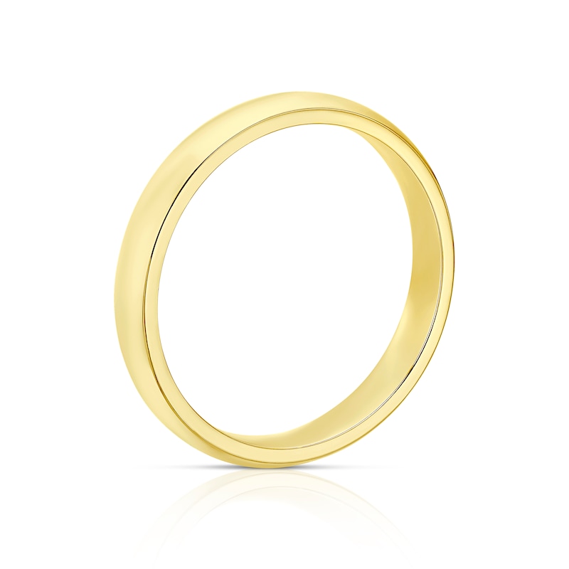 9ct Yellow Gold 3mm Super Heavy Court Ring