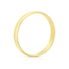 Thumbnail Image 3 of 18ct Yellow Gold 3mm Heavy D Shape Ring