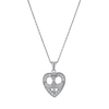 Thumbnail Image 1 of Cailin Sterling Silver & Cubic Zirconia Heart Pendant