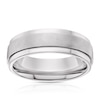 Thumbnail Image 1 of Titanium Men's Matt & Polished Ring