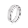 Thumbnail Image 2 of Titanium Men's Matt & Polished Ring