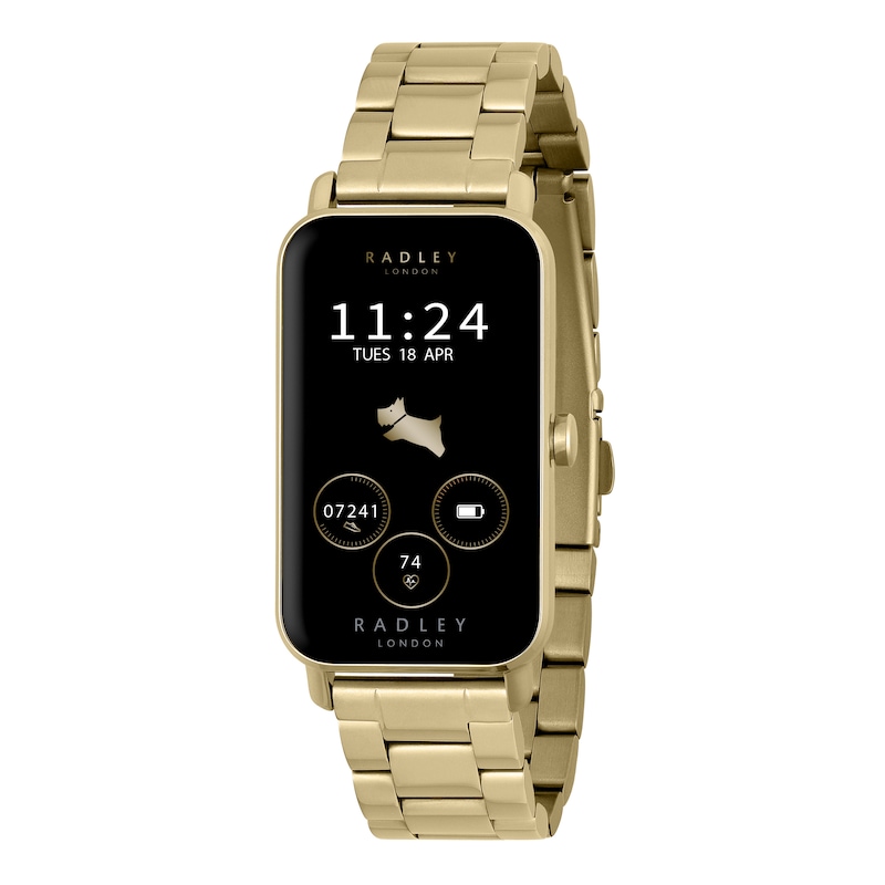 Main Image 1 of Radley Ladies Series 21 Stainless Steel Lozenge Pale Gold Tone Strap Smart Watch