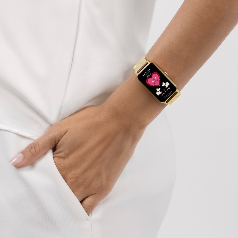 Main Image 2 of Radley Ladies Series 21 Stainless Steel Lozenge Pale Gold Tone Strap Smart Watch