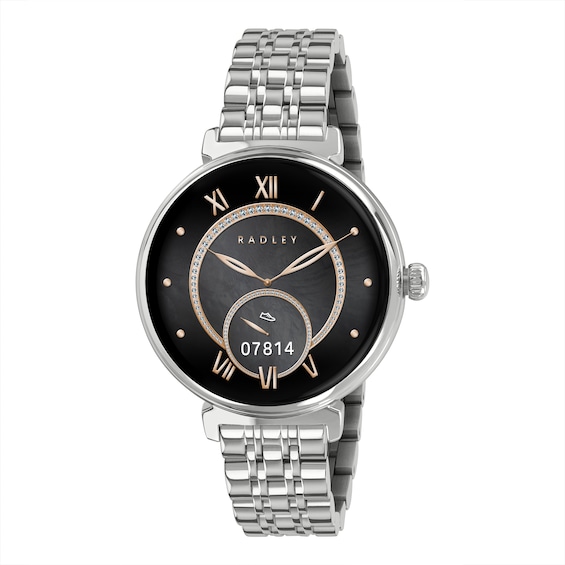 Radley Smart Series 48 Amoled Silver Tone Smart Watch