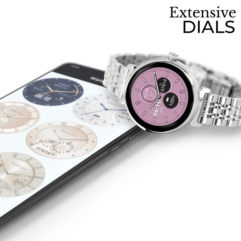 Main Image 3 of Radley Smart Series 48 Amoled Silver Tone Smart Watch