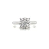 Thumbnail Image 4 of 9ct White Gold 0.50ct Total Diamond Cluster Ring