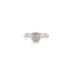 Thumbnail Image 4 of Sterling Silver 0.08ct Total Diamond Round Cluster Ring