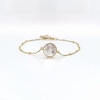 Thumbnail Image 4 of 9ct Yellow Gold Mother Of Pearl Beaded Bracelet