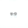 Thumbnail Image 5 of 9ct White Gold Diamond Rub Over Stud Earrings